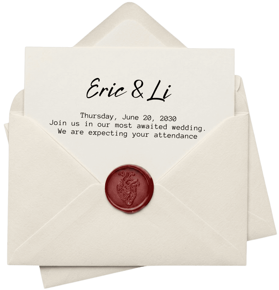 Opened envelope